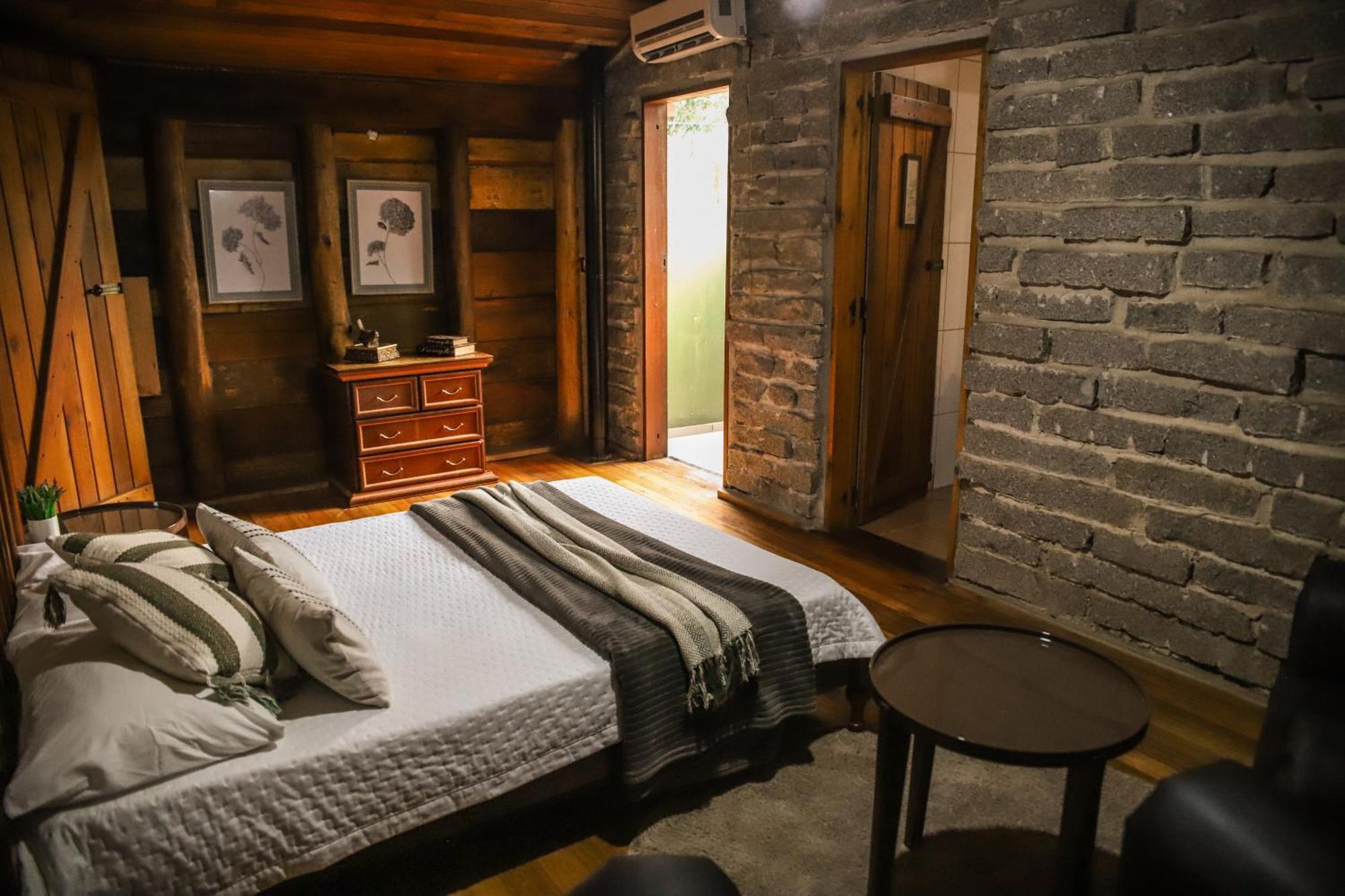 Chale Casa De Pedra, Vivenda Serra Velha, Chales De Montanha Timbe do Sul Dış mekan fotoğraf